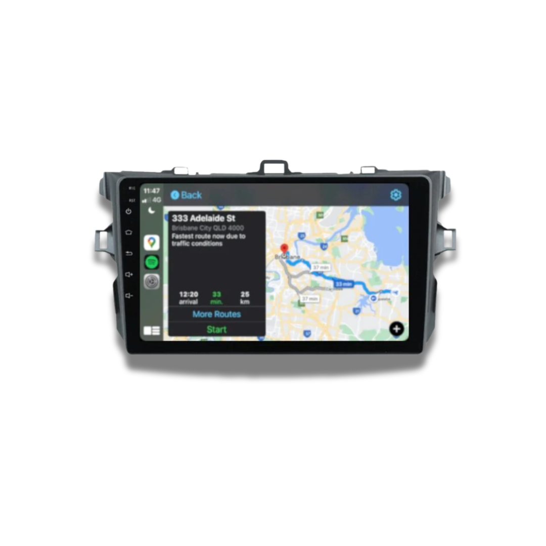 TOYOTA COROLLA SEDAN (2007-2012) HEAD UNIT UPGRADE