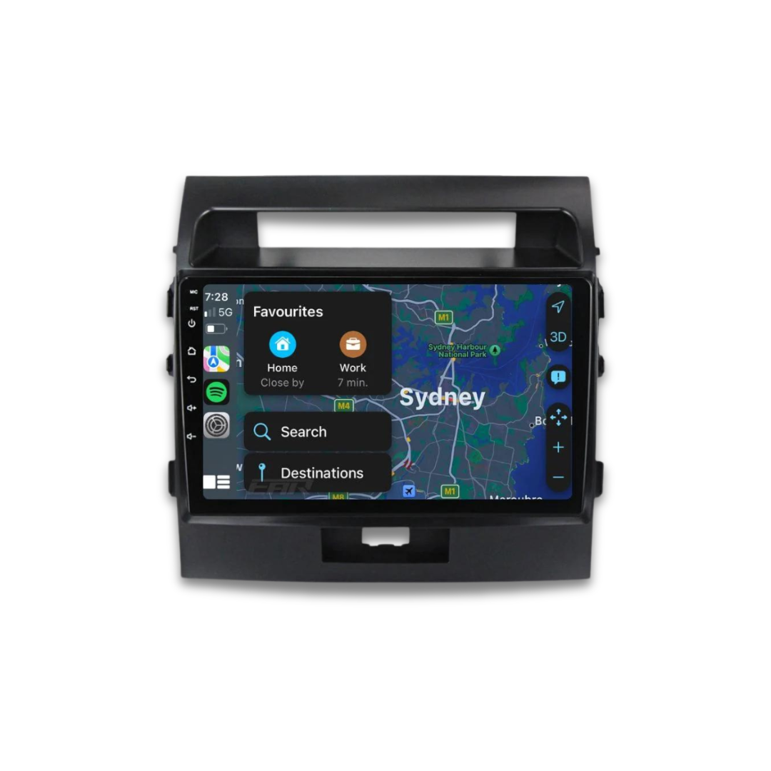 TOYOTA LAND CRUISER 200 SERIES (2007 - 2015) Head Unit With Wireless CarPlay & Android Auto