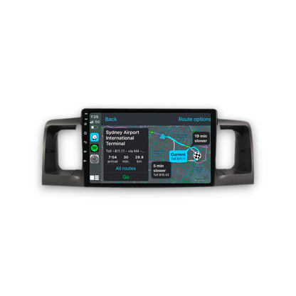 TOYOTA COROLLA (2002 - 2007) Head Unit With Wireless CarPlay & Android Auto