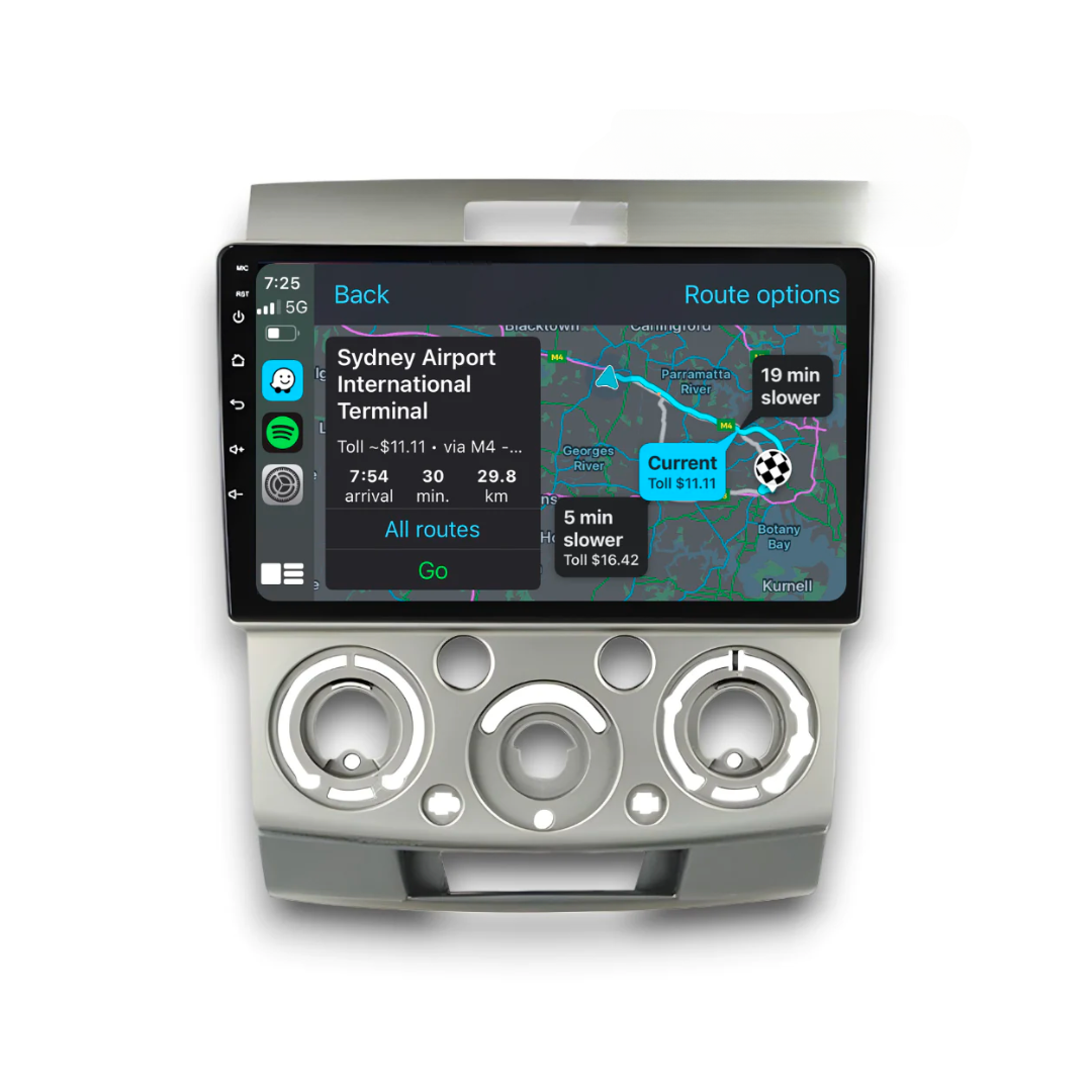 FORD RANGER (2006 - 2011) Head Unit With Wireless CarPlay & Android Auto