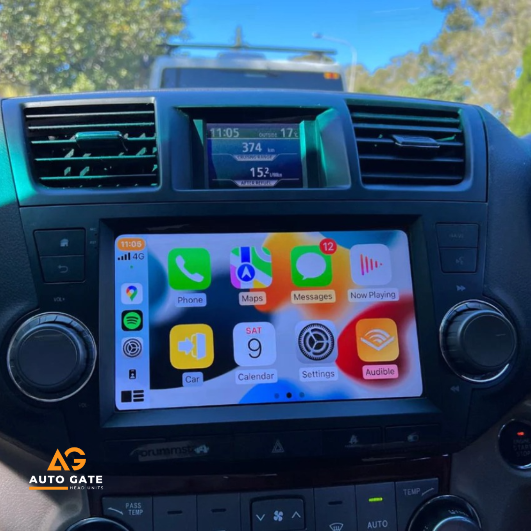 TOYOTA KLUGER (2007-2013) HEAD UNIT UPGRADE