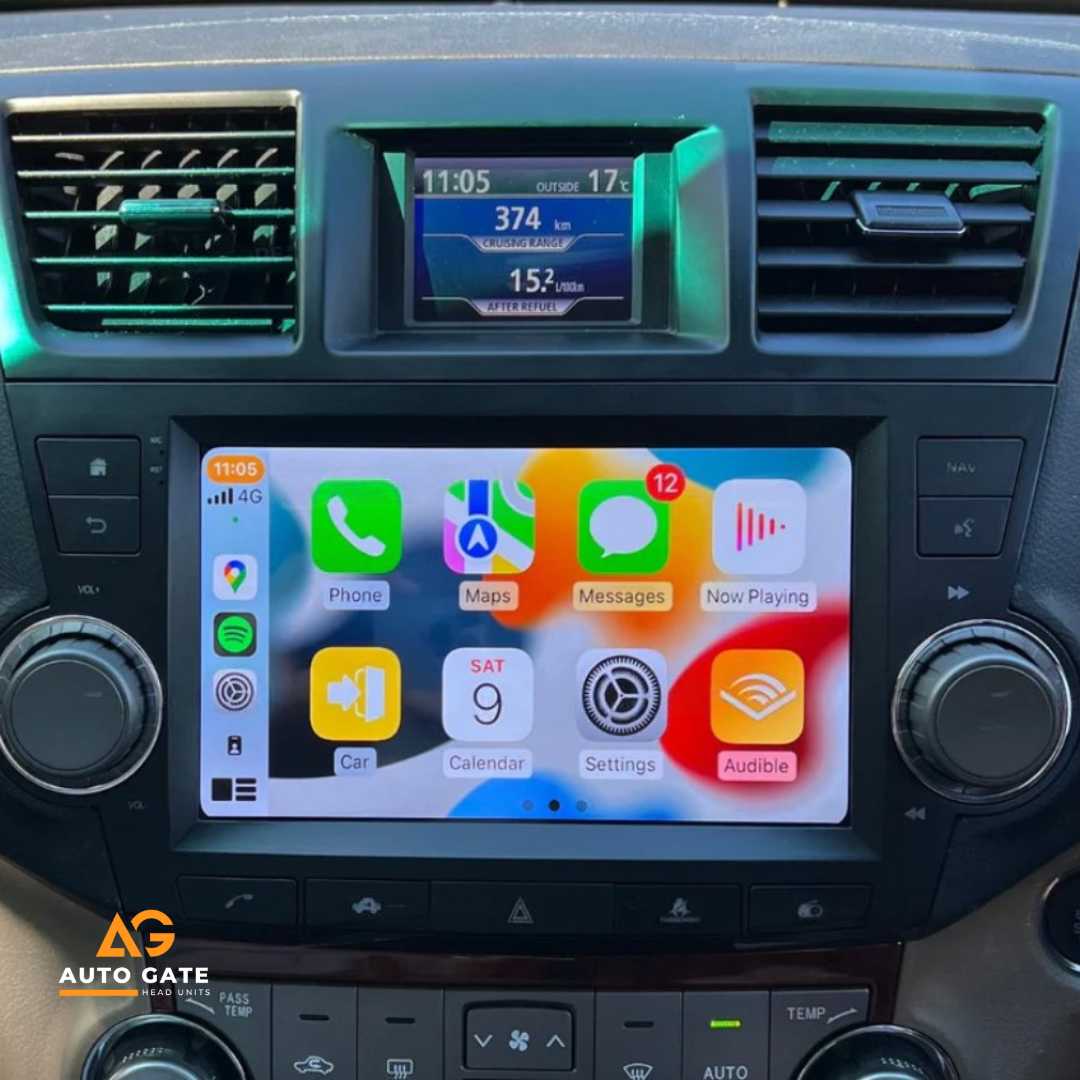 TOYOTA KLUGER (2007-2013) HEAD UNIT UPGRADE