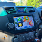 TOYOTA KLUGER (2007-2013) HEAD UNIT UPGRADE