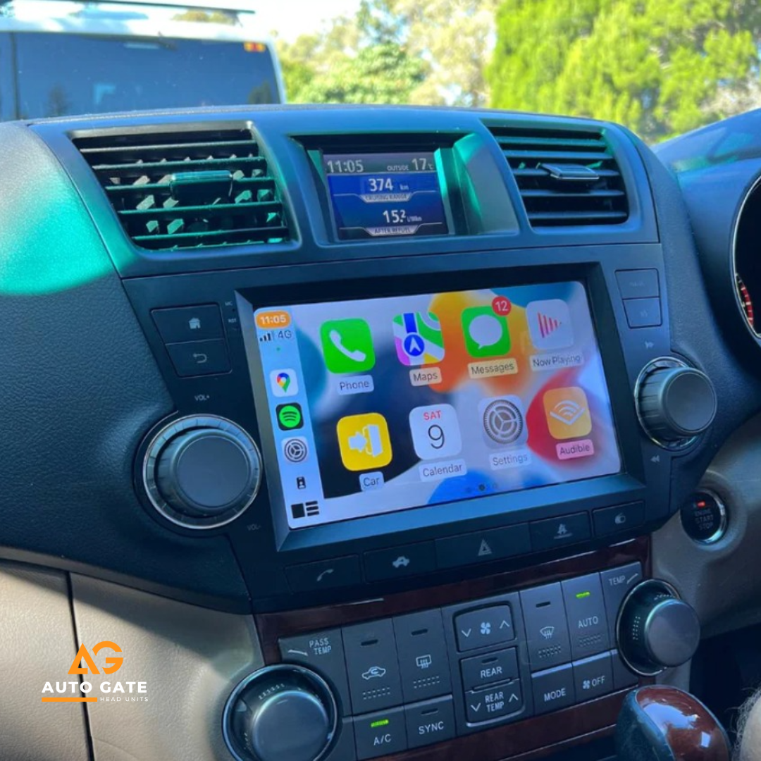 TOYOTA KLUGER (2007-2013) HEAD UNIT UPGRADE