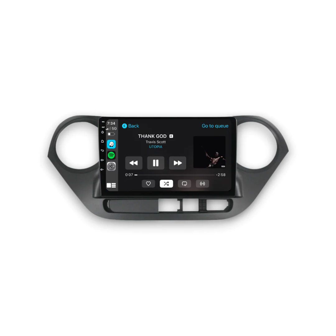 HYUNDAI I10 (2014 - 2017) Head Unit With Wireless CarPlay & Android Auto