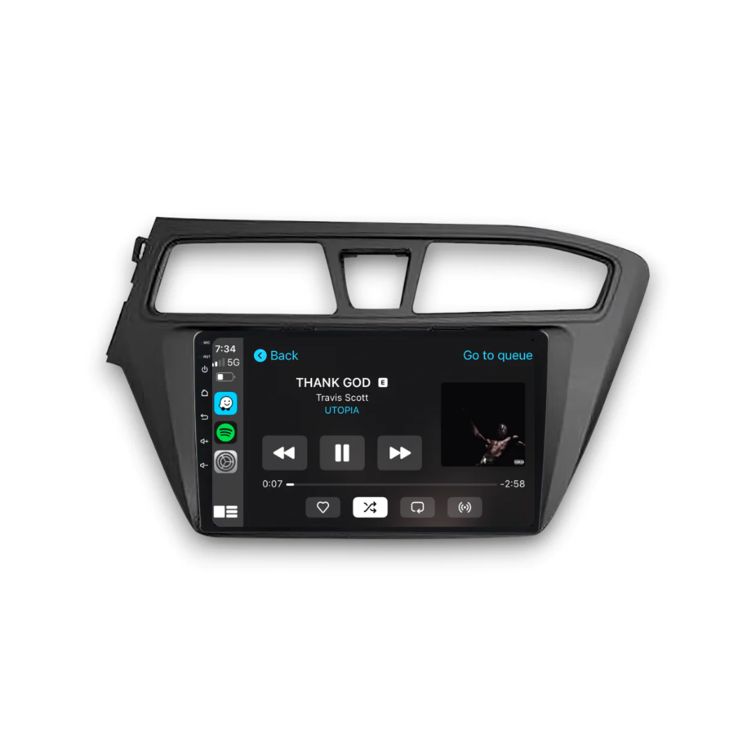 HYUNDAI I20 (2016 - 2017) Head Unit With Wireless CarPlay & Android Auto