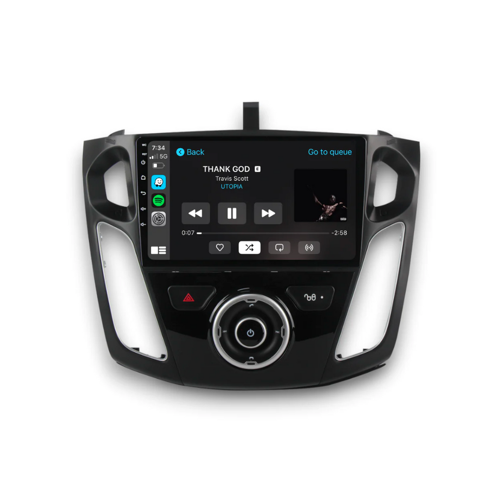 FORD FOCUS (2012 - 2018) Head Unit With Wireless CarPlay & Android Auto
