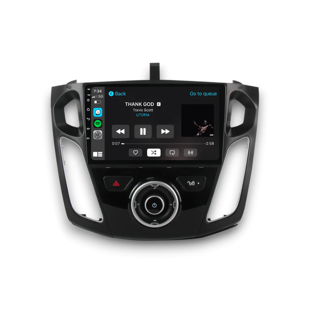 FORD FOCUS (2012 - 2018) Head Unit With Wireless CarPlay & Android Auto