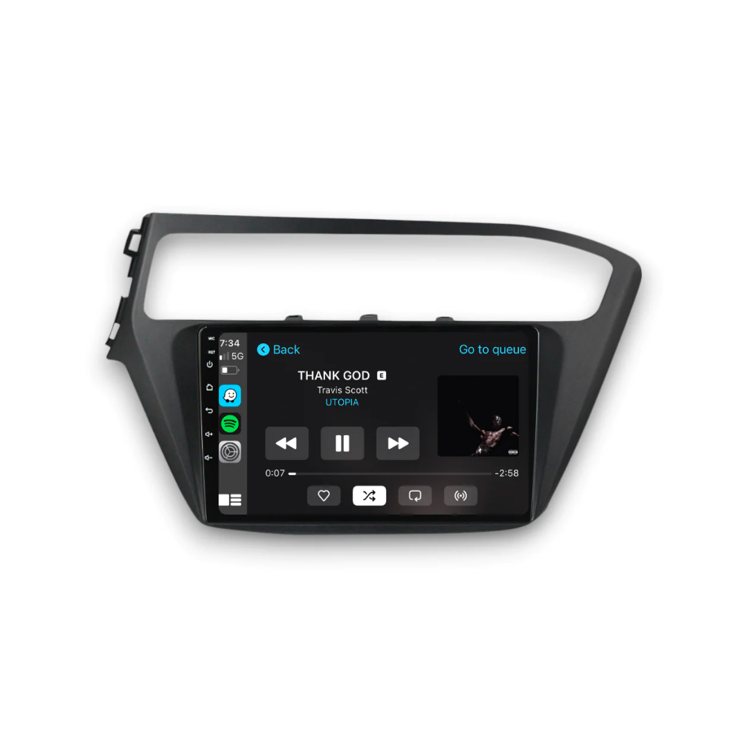 HYUNDAI I20 (2017 - 2018) Head Unit With Wireless CarPlay & Android Auto