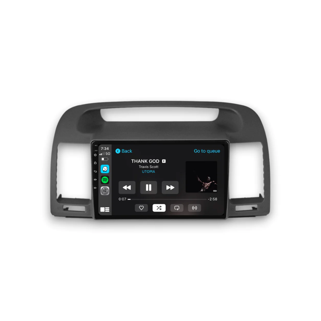 TOYOTA CAMRY (2002 - 2006) Head Unit With Wireless CarPlay & Android Auto