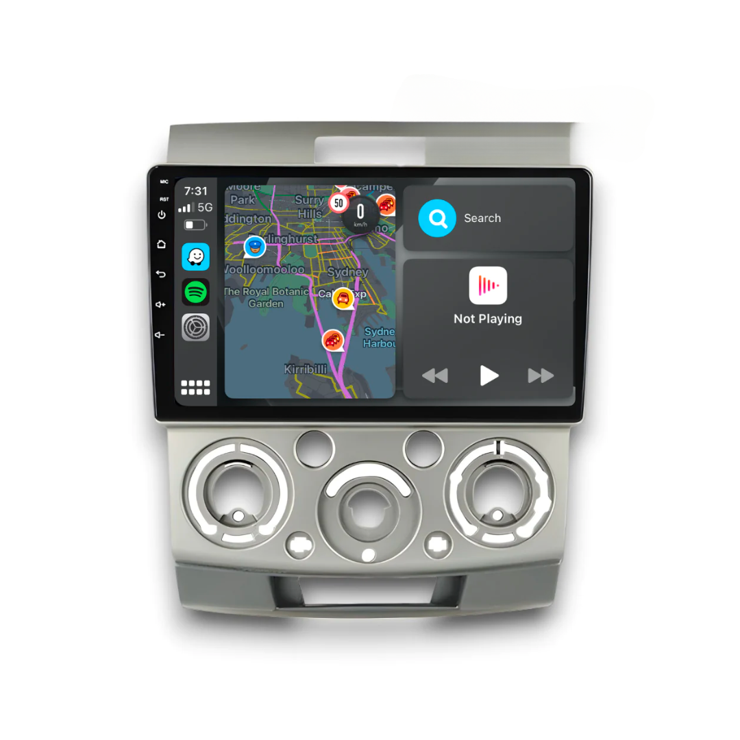 FORD RANGER (2006 - 2011) Head Unit With Wireless CarPlay & Android Auto