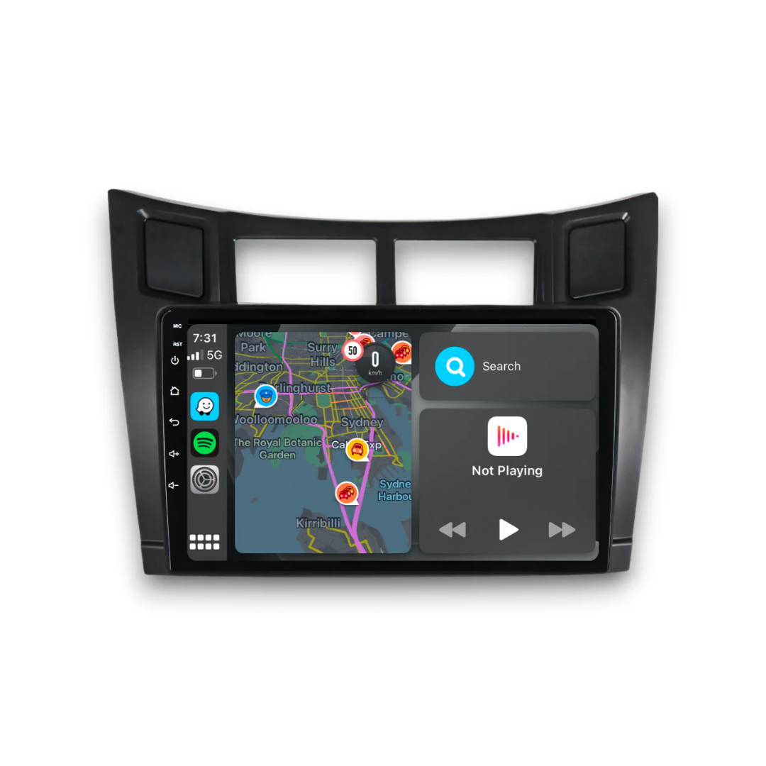 Toyota Yaris (2005 - 2011) Head Unit With Wireless CarPlay & Android Auto