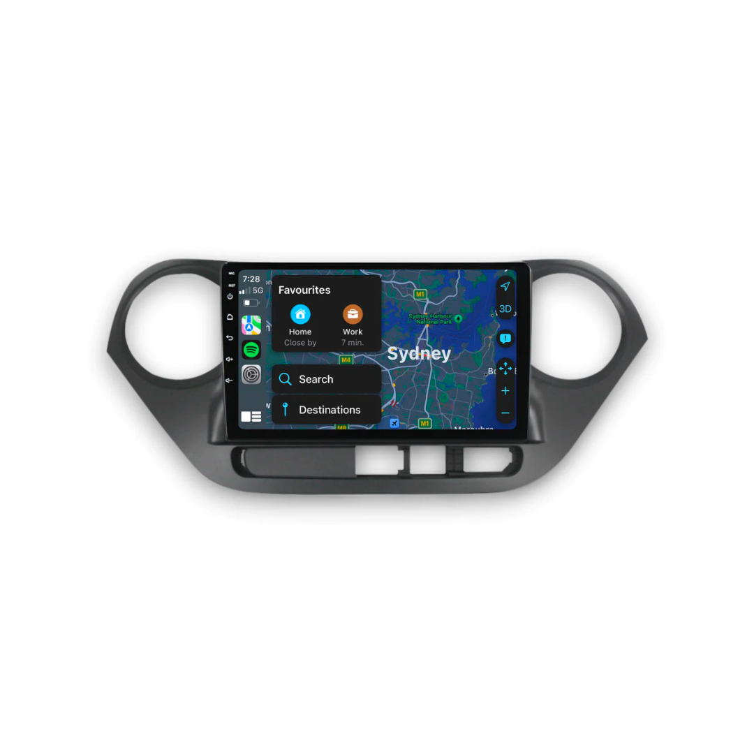 HYUNDAI I10 (2014 - 2017) Head Unit With Wireless CarPlay & Android Auto