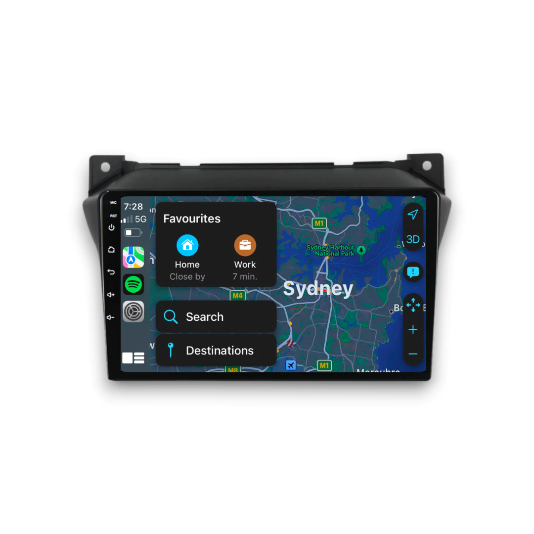 SUZUKI ALTO (2009 - 2016) Head Unit With Wireless CarPlay & Android Auto