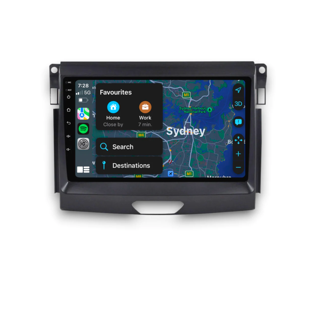 FORD RANGER  PX MKII & MKIII (2015 - 2022) Head Unit With Wireless CarPlay & Android Auto