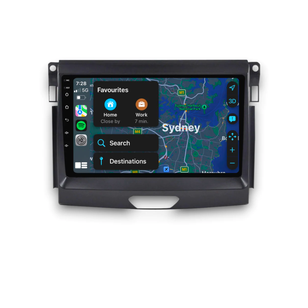 FORD RANGER (2015 - 2022) Head Unit With Wireless CarPlay & Android Auto