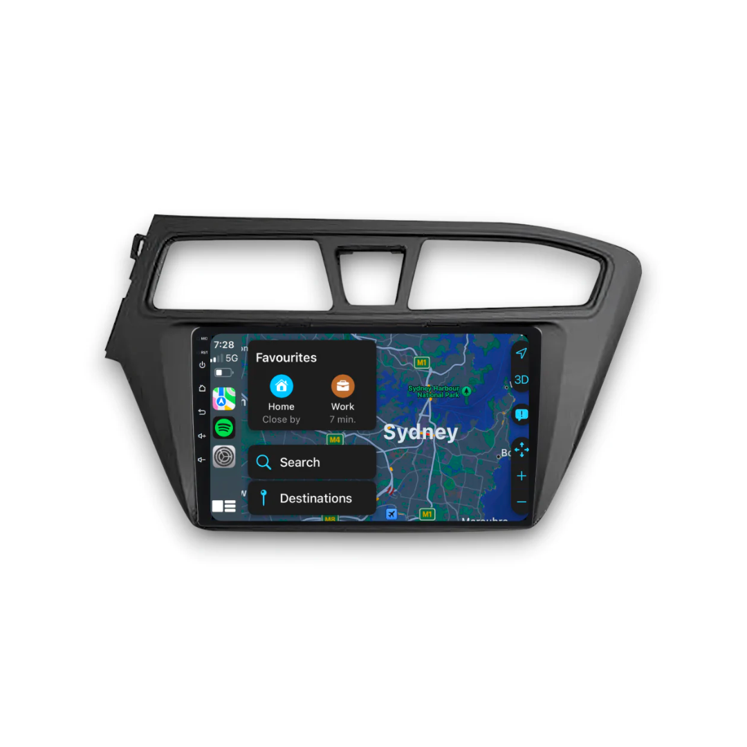 HYUNDAI I20 (2016 - 2017) Head Unit With Wireless CarPlay & Android Auto