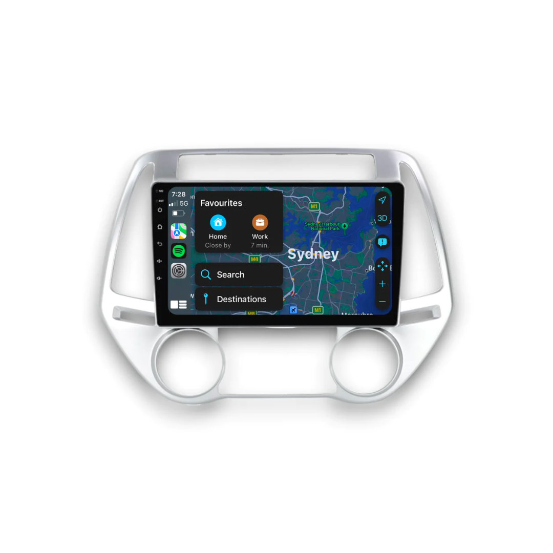 HYUNDAI I20 (2010 - 2015) Head Unit With Wireless CarPlay & Android Auto