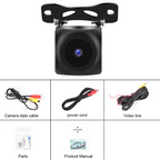 AHD 1080P FRONT VIEW CAMERA - NIGHT VISION, WATERPROOF, ENHANCES ROAD SAFETY