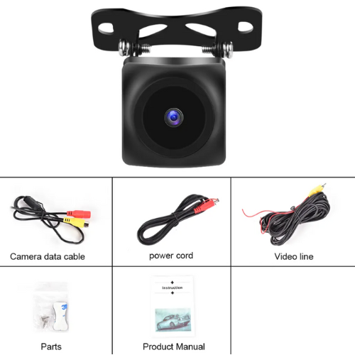 AHD 1080P FRONT VIEW CAMERA - NIGHT VISION, WATERPROOF, ENHANCES ROAD SAFETY