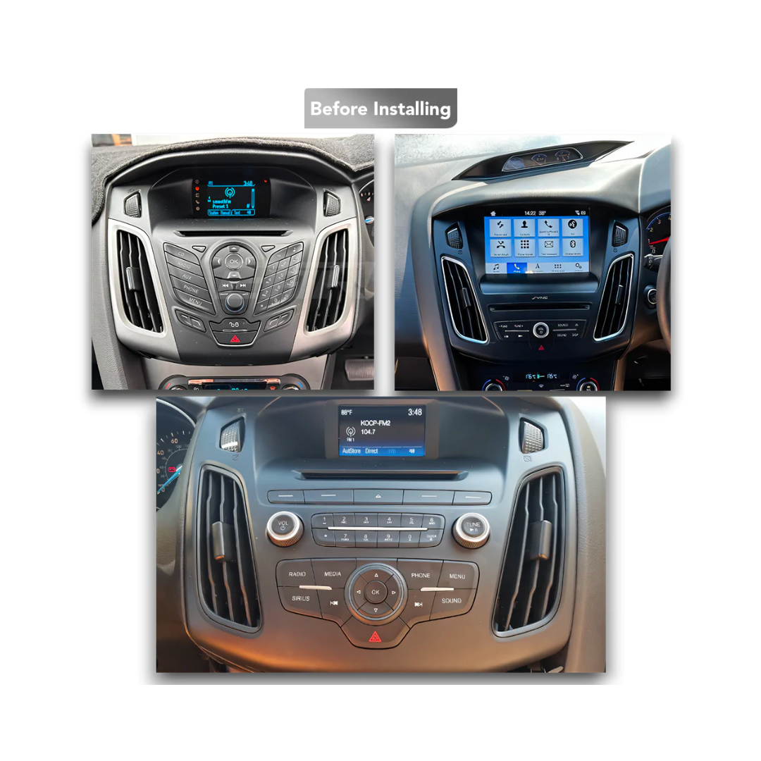 FORD FOCUS (2012 - 2018) Head Unit With Wireless CarPlay & Android Auto