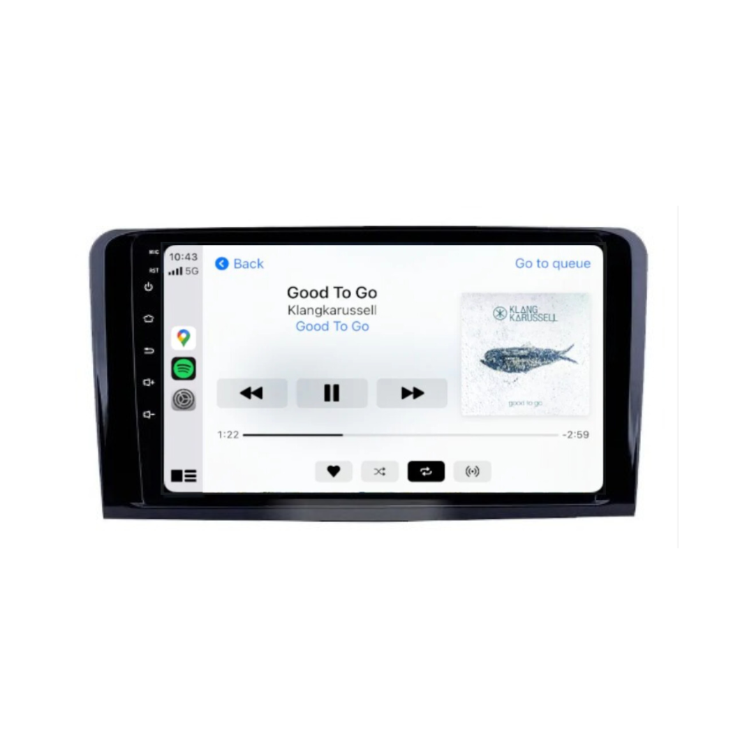 Mercedes-Benz ML300 (2005 - 2012) Head Unit Upgrade