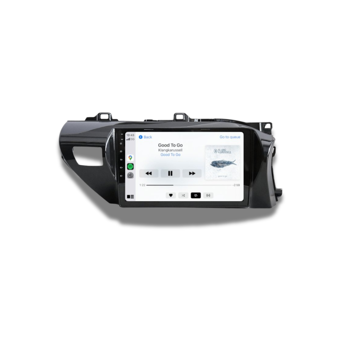 TOYOTA HILUX (2015 - 2023) Head Unit With Wireless CarPlay & Android Auto