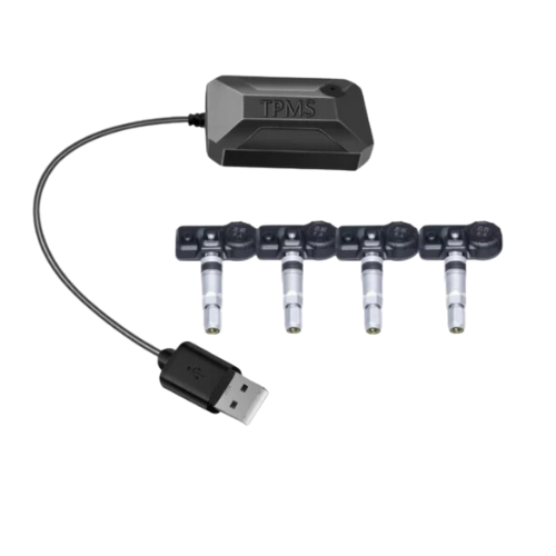 INSIDE-THE-WHEEL TIRE PRESSURE SENSOR - UNOBTRUSIVE, ACCURATE TRACKING