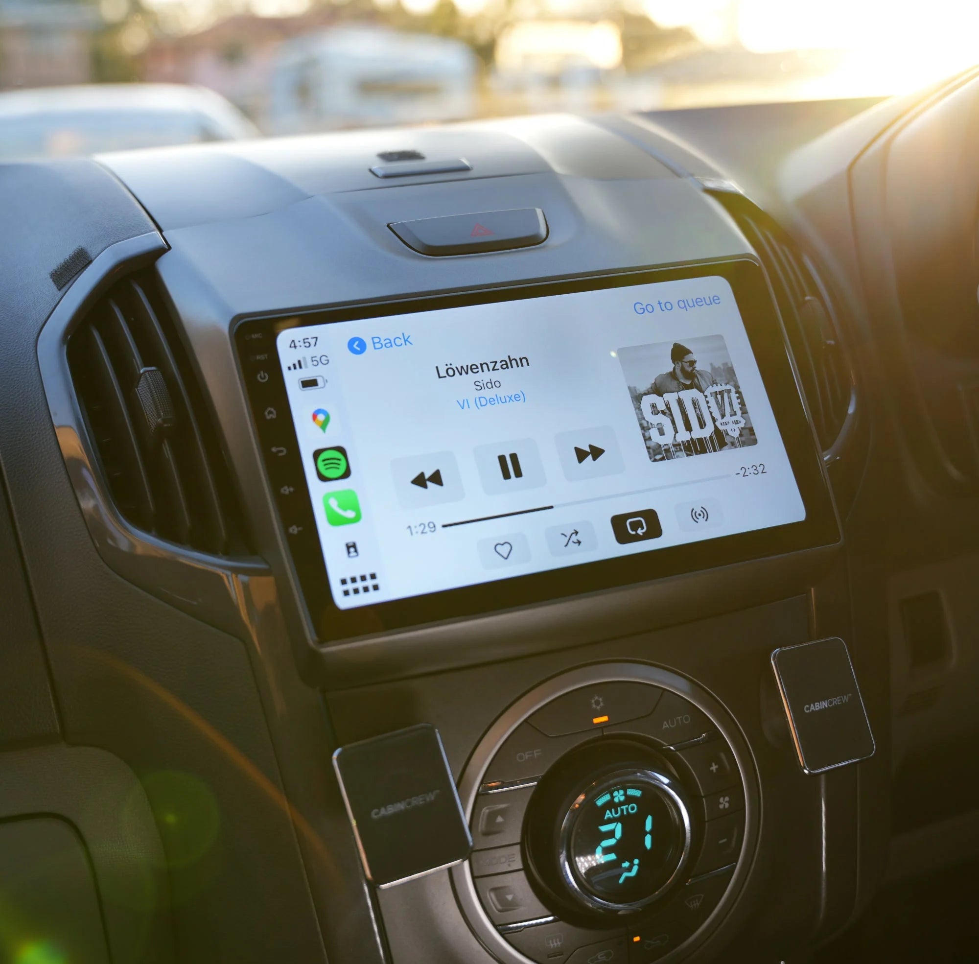ISUZU D-MAX (2012-2020) Head Unit With Wireless CarPlay & Android Auto