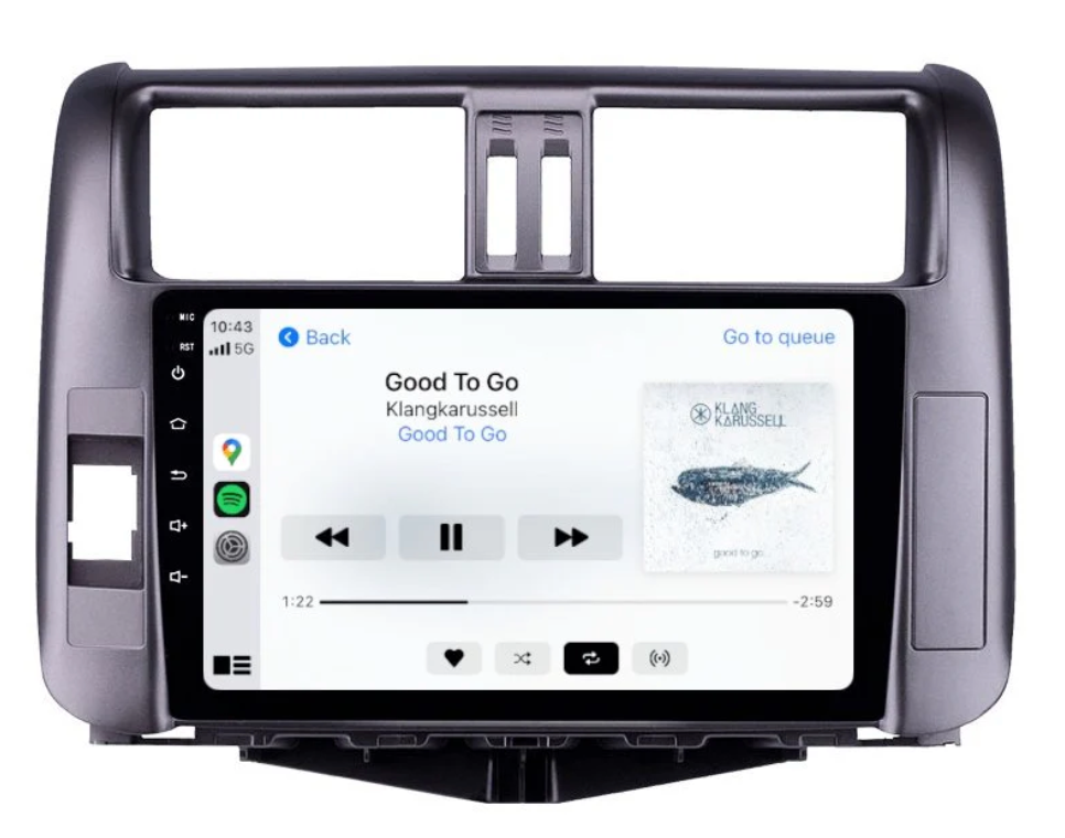 TOYOTA PRADO (2009-2013) 150 SERIES HEAD UNIT UPGRADE