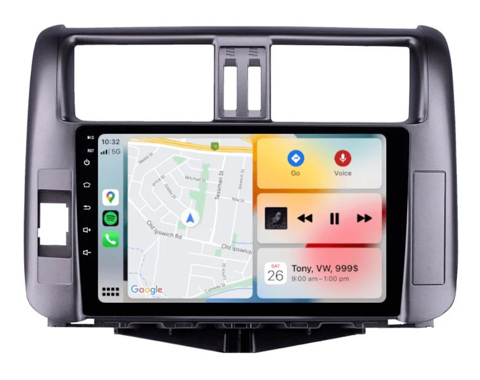 TOYOTA PRADO (2009-2013) 150 SERIES HEAD UNIT UPGRADE